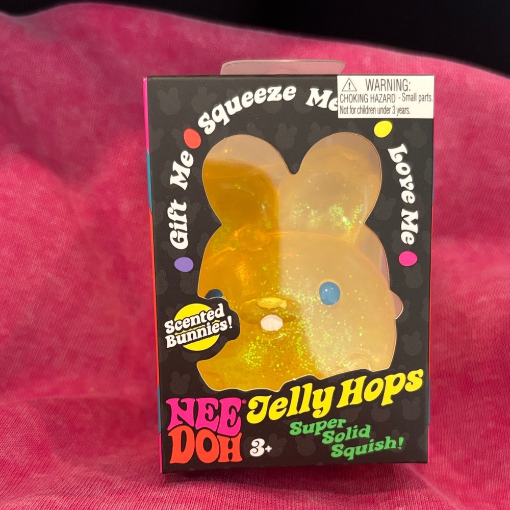 Nee Doh Jelly Hops Scented Bunny Toy